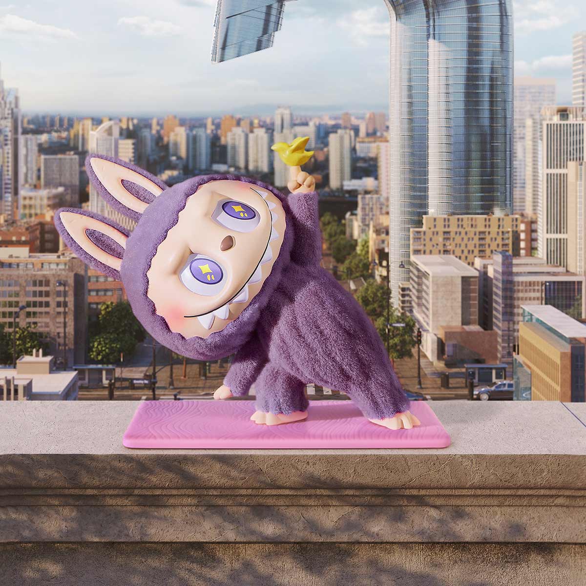 THE MONSTERS Lazy Yoga Series Figures