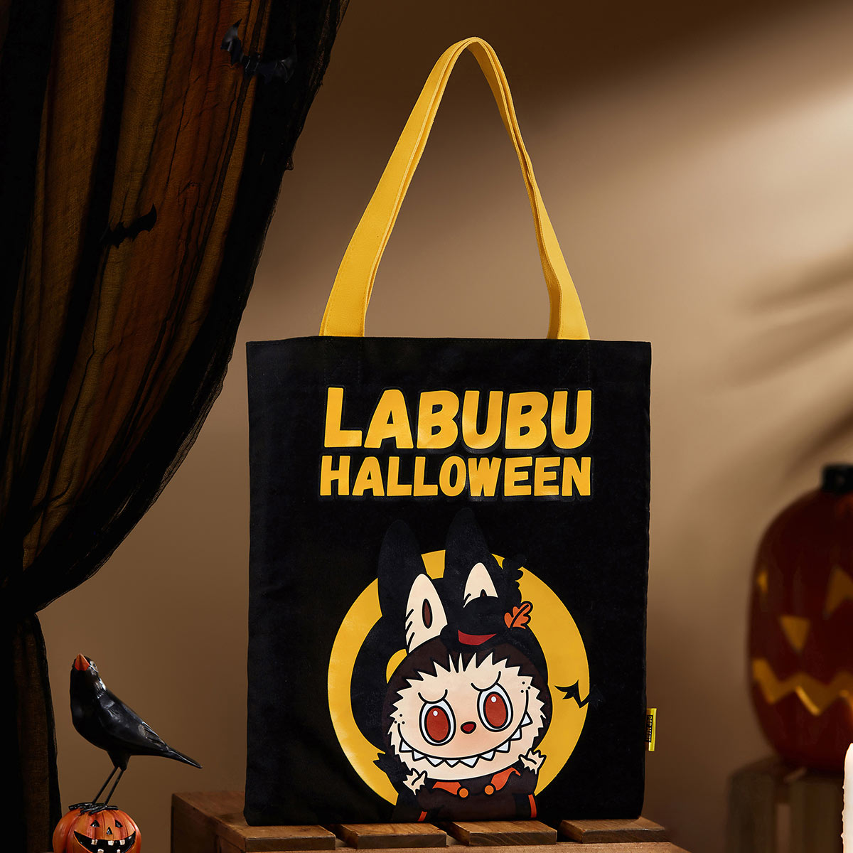 Happy Halloween Party Series-LABUBU Canvas Bag