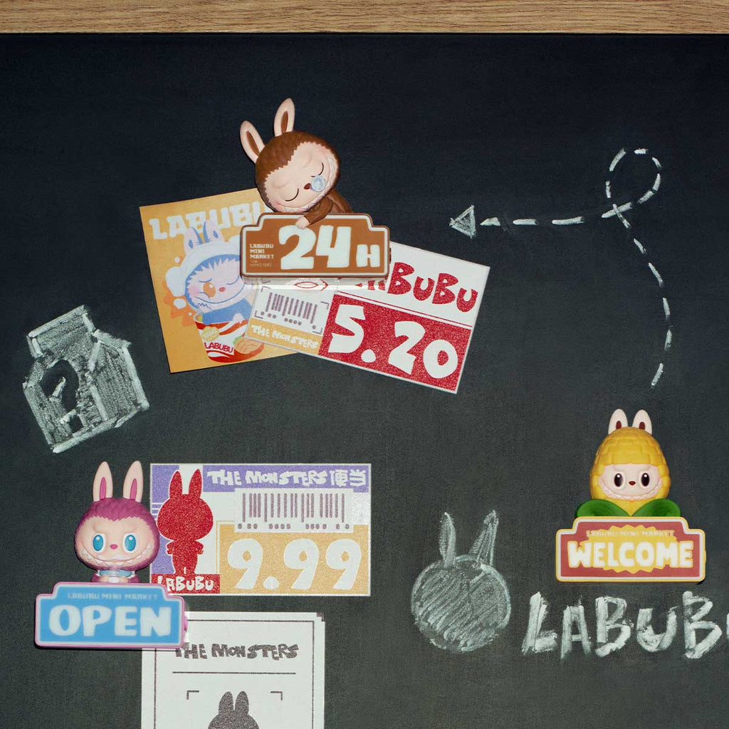 THE MONSTERS Wacky Mart Series-Fridge Magnet Blind Box1