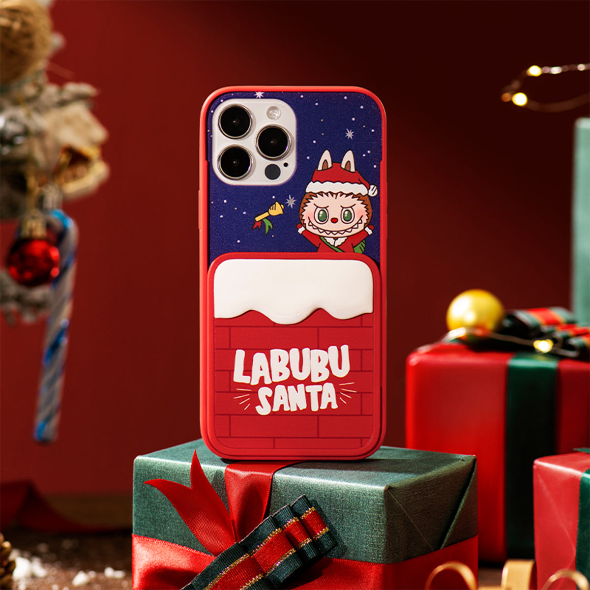 The Monsters Let's Christmas Series iPhone Case