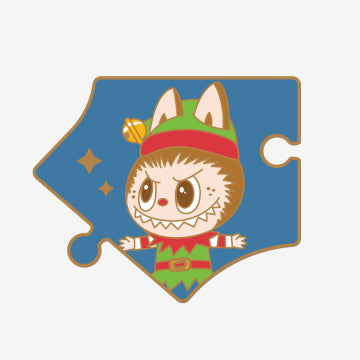 Labubu Christmas Fridge Magnet