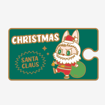 Labubu Christmas Fridge Magnet