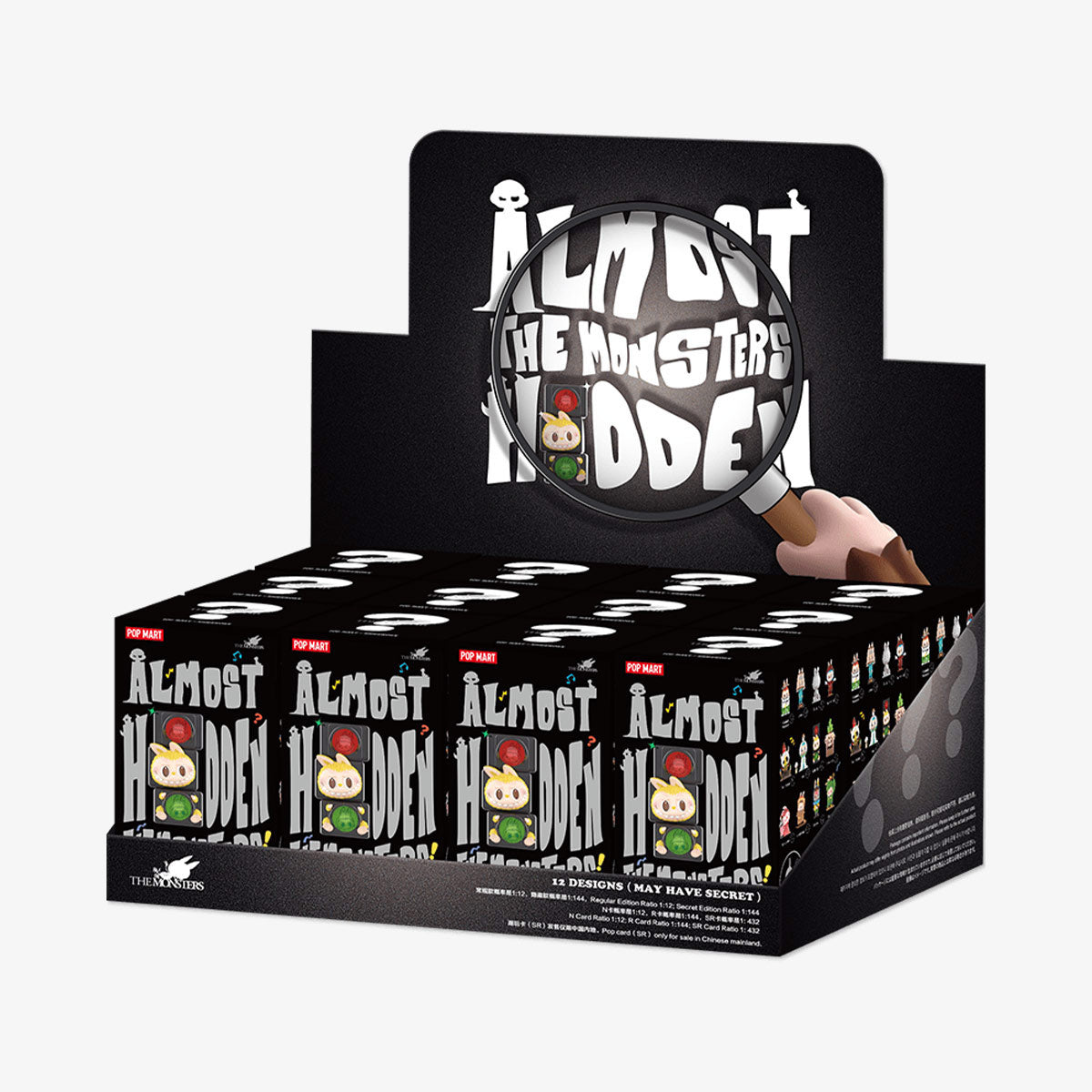 THE MONSTERS Almost Hidden Series Figures