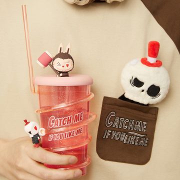 THE MONSTERS Catch Me If You Like Me Series-Straw Cup