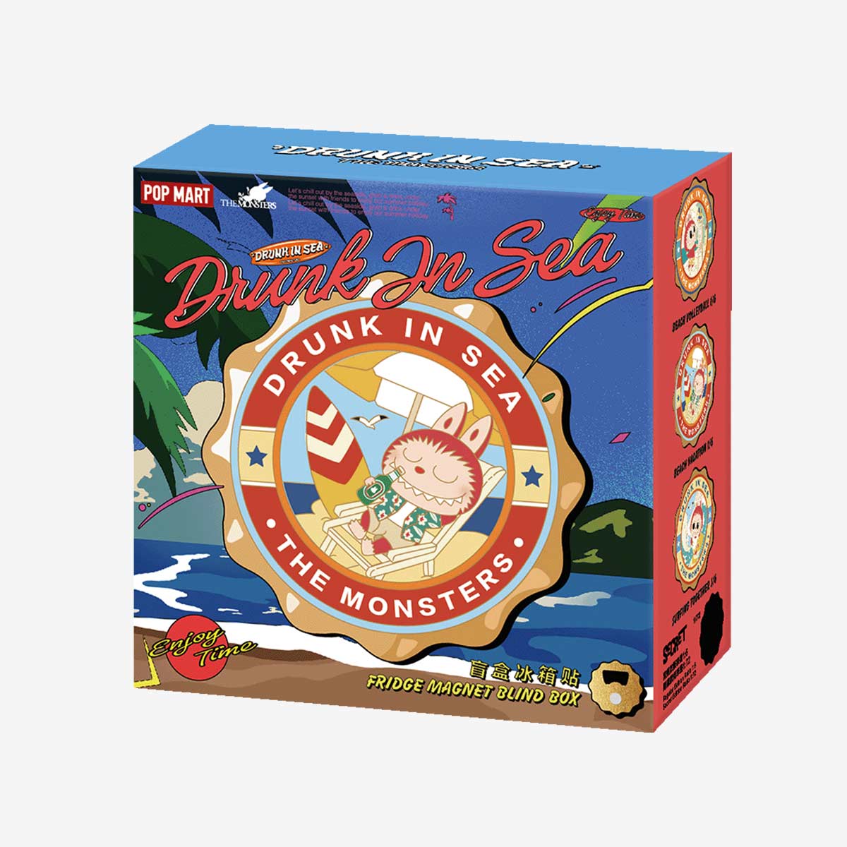 THE MONSTERS Enchanted by the Seaside Series-Fridge Magnet Blind Box