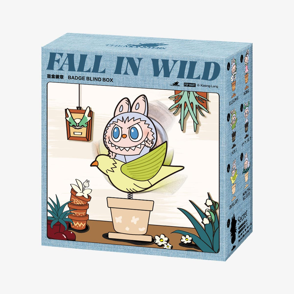 THE MONSTERS FALL IN WILD SERIES-Badge Blind Box
