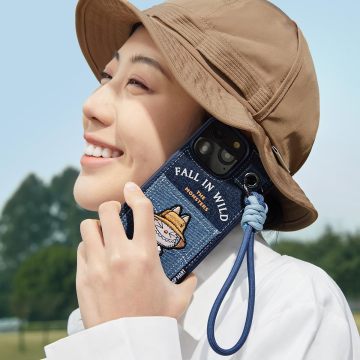 THE MONSTERS Fall in Wild Series-Lanyard Phone Case