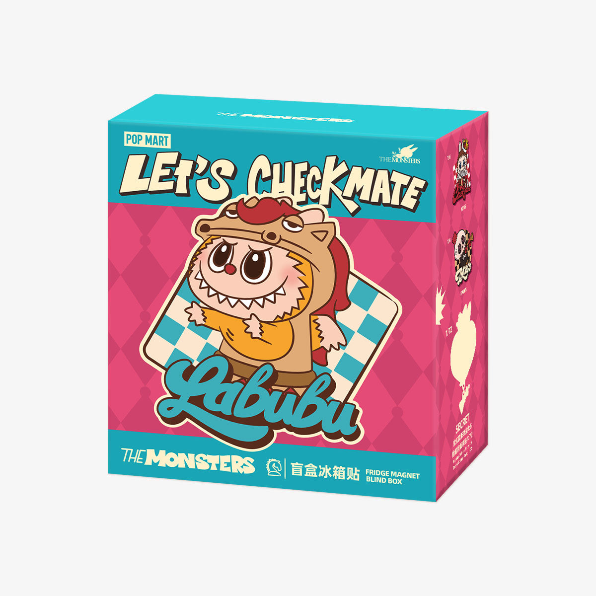 THE MONSTERS Let's Checkmate Series-Fridge Magnet Blind Box