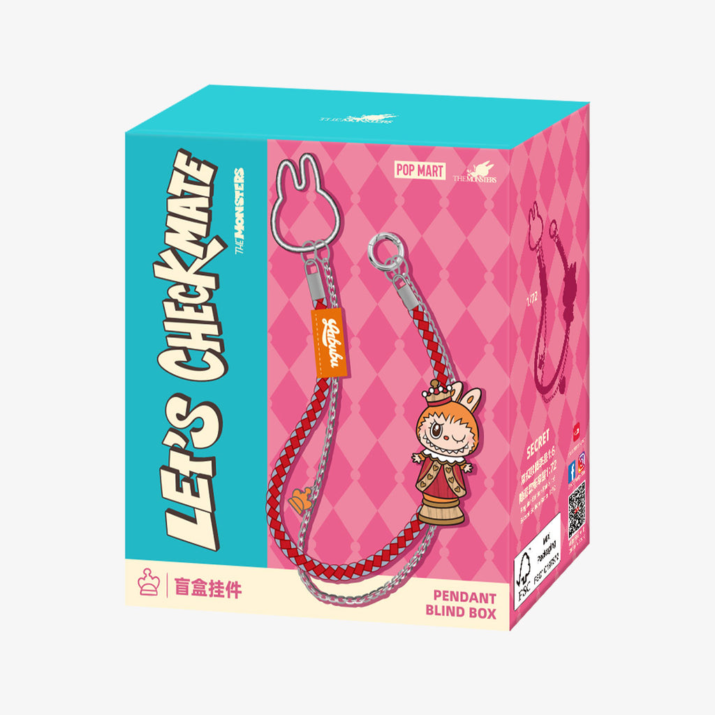 THE MONSTERS Let's Checkmate Series-Pendant Blind Box