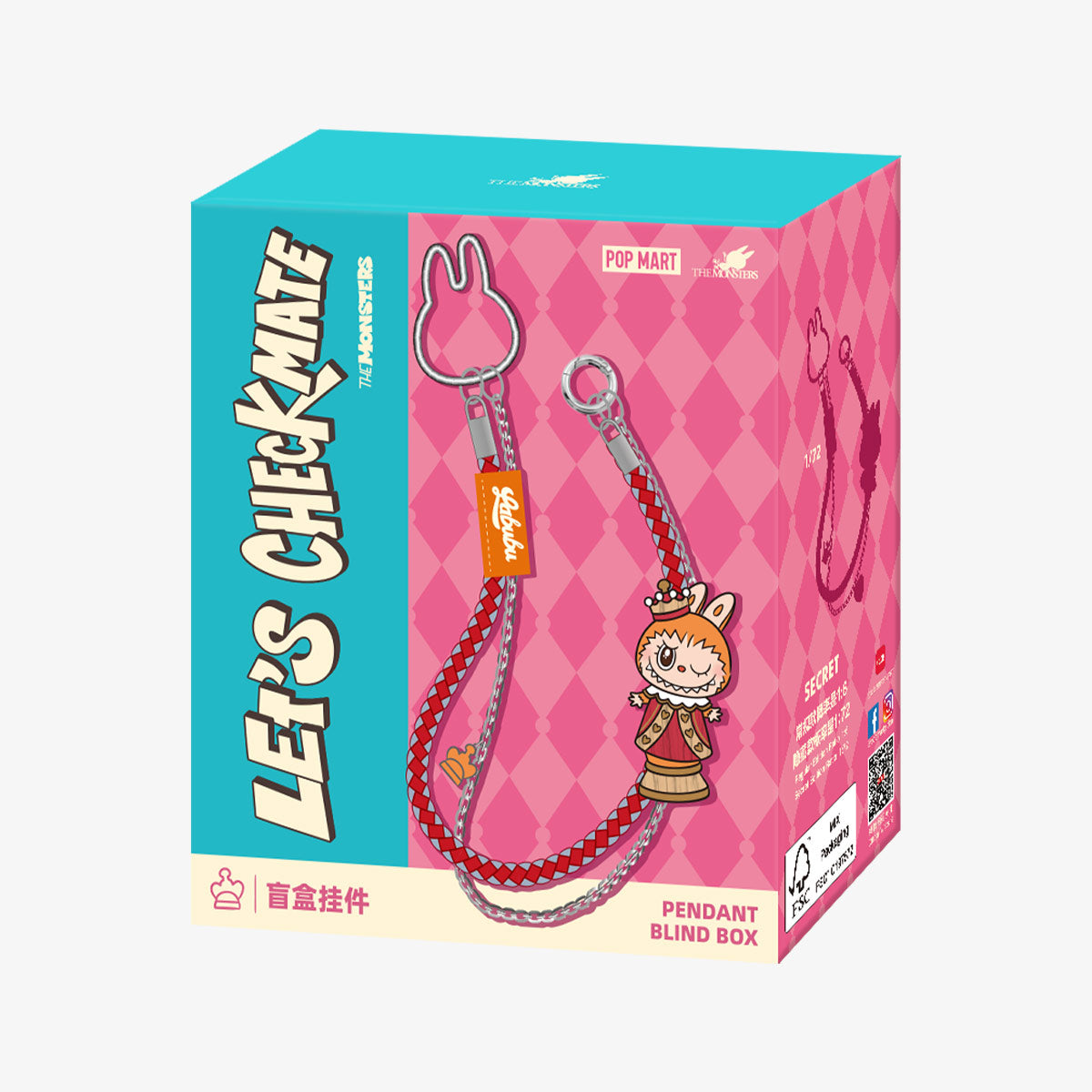 THE MONSTERS Let's Checkmate Series-Pendant Blind Box